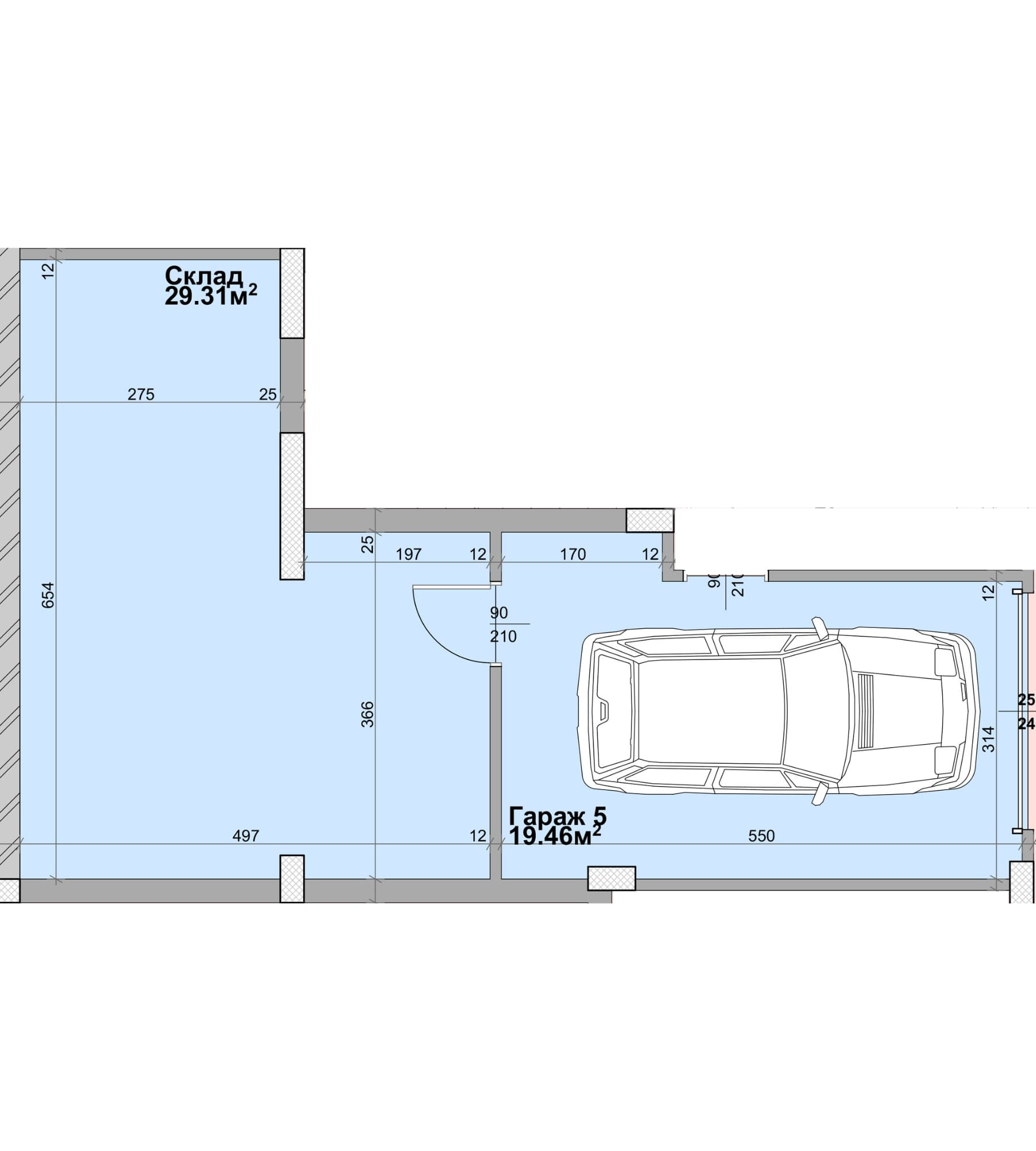 Sunset in the mountains