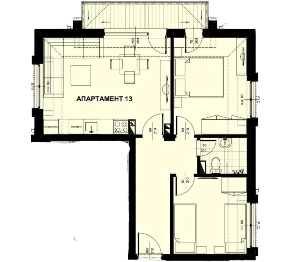 Sunset in the mountains