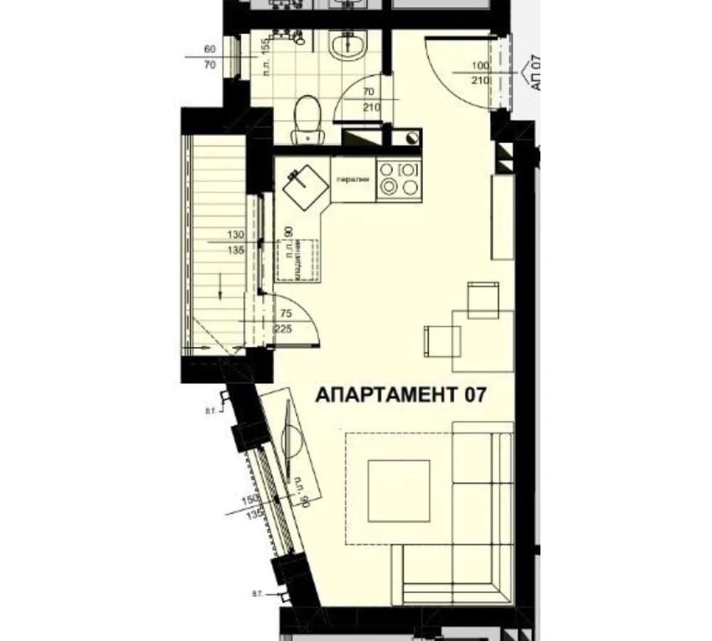 Sunset in the mountains