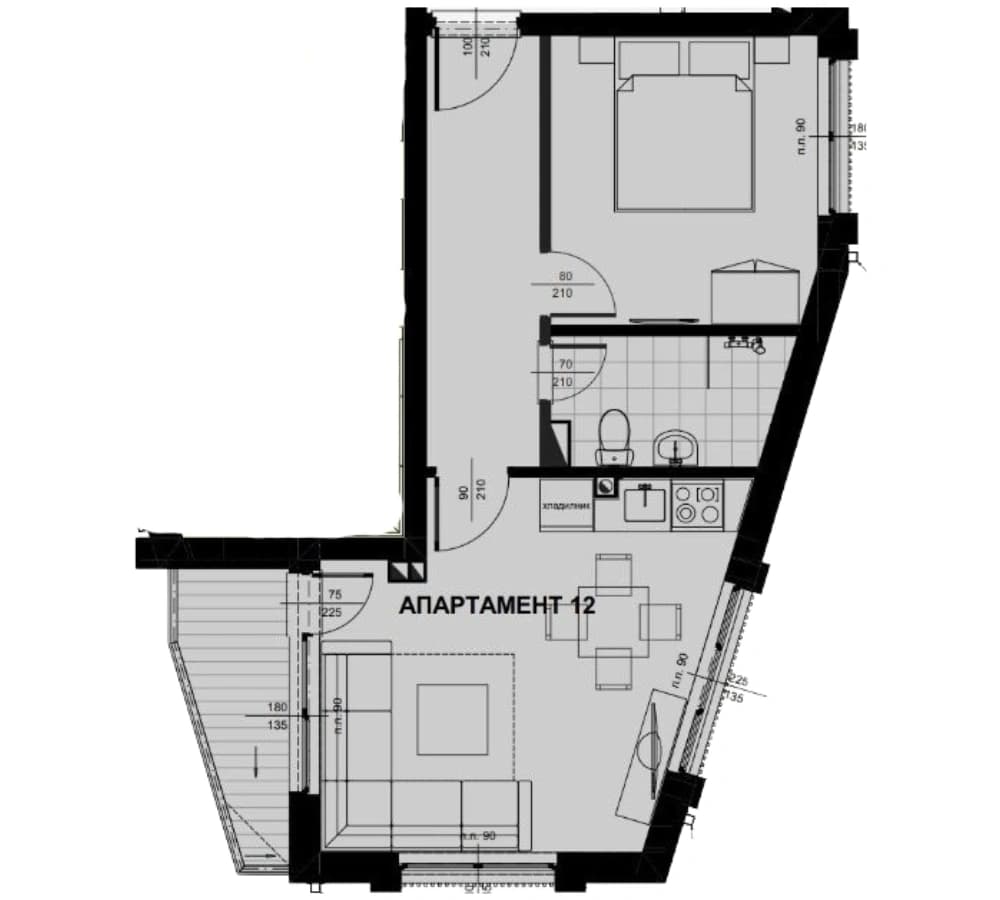 Sunset in the mountains