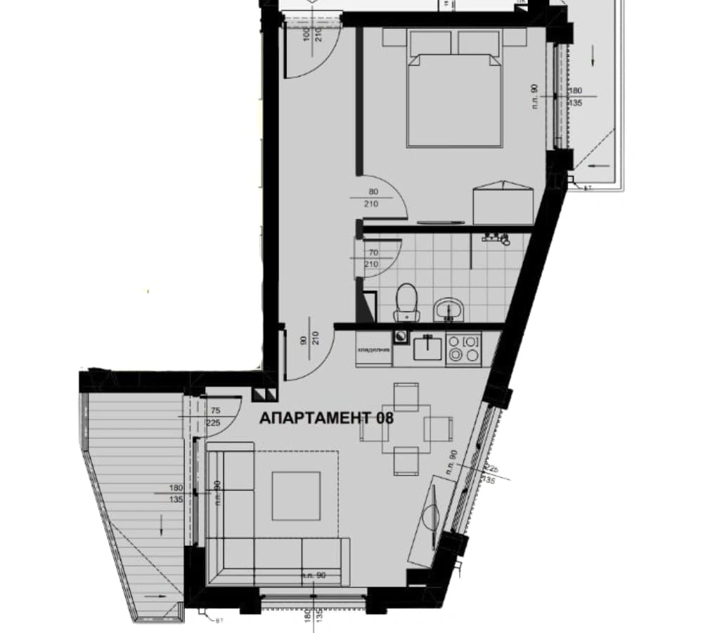 Sunset in the mountains