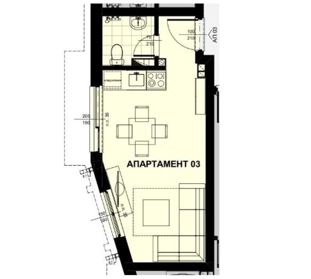 Sunset in the mountains