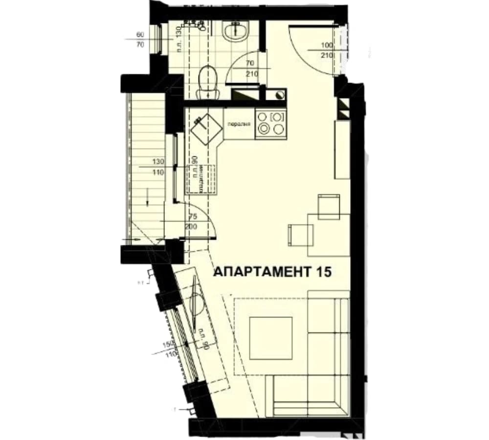 Sunset in the mountains