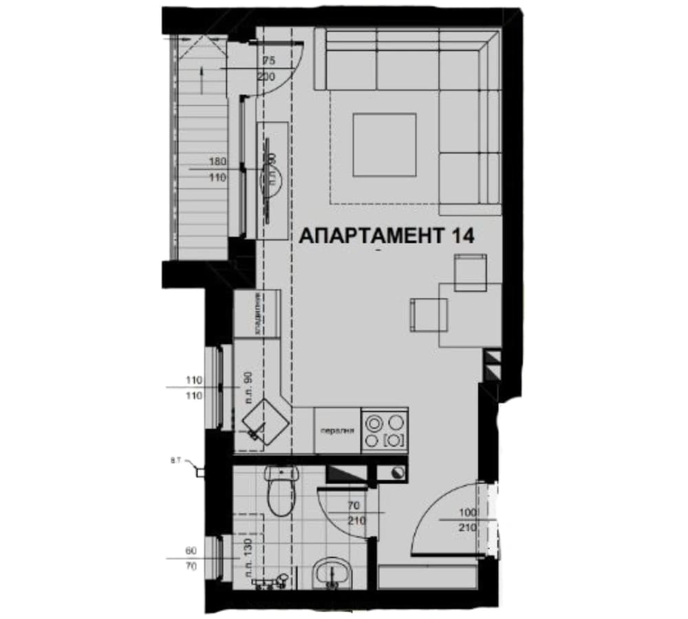 Sunset in the mountains