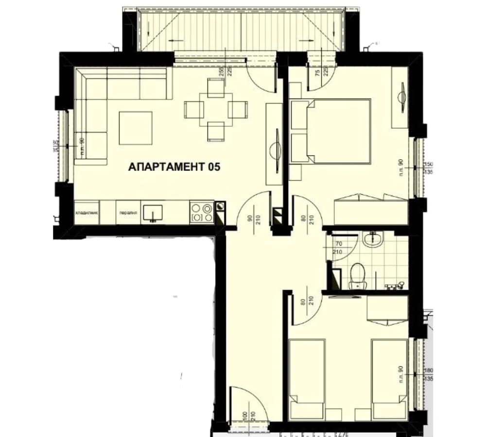 Sunset in the mountains