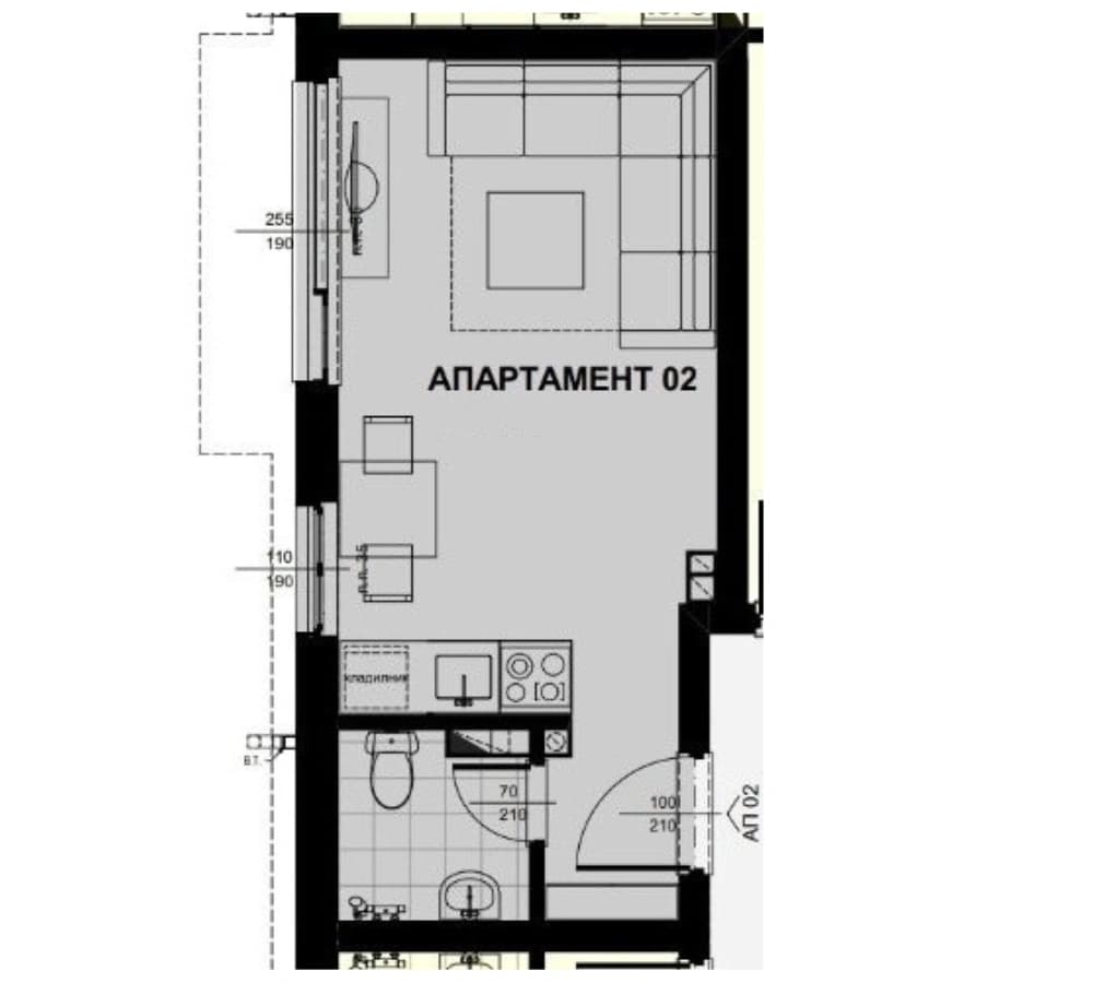 Sunset in the mountains