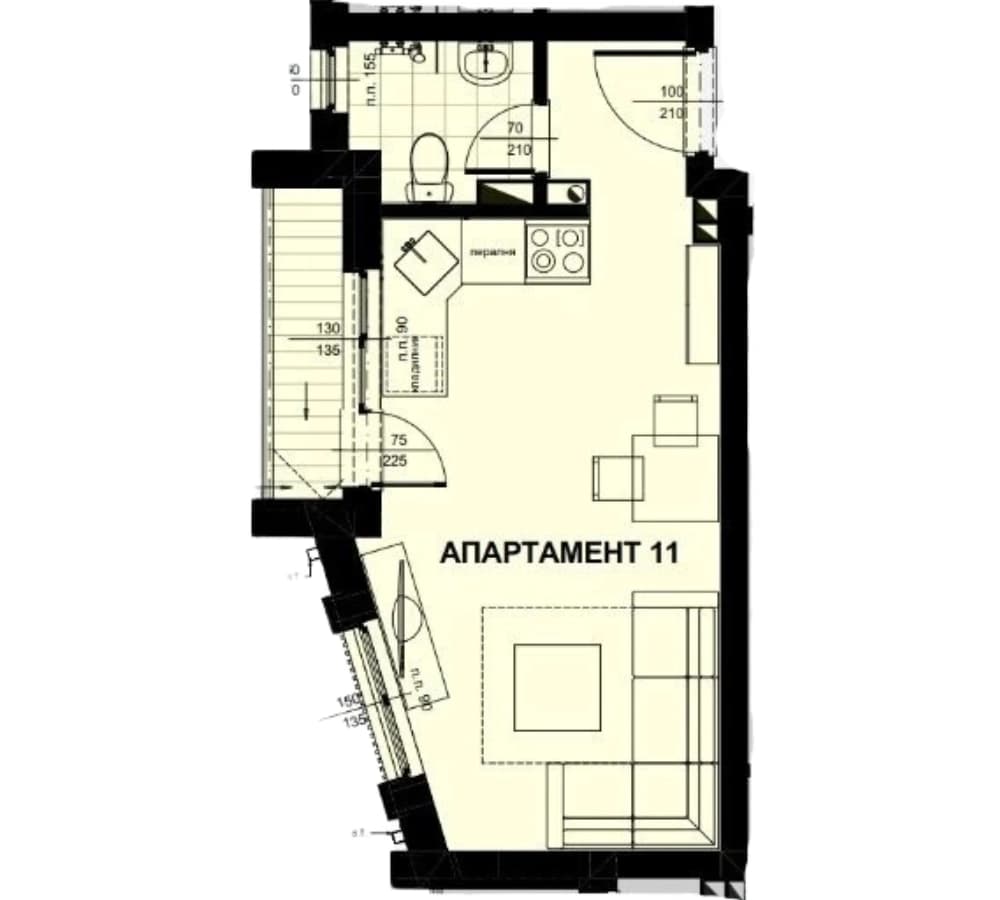 Sunset in the mountains