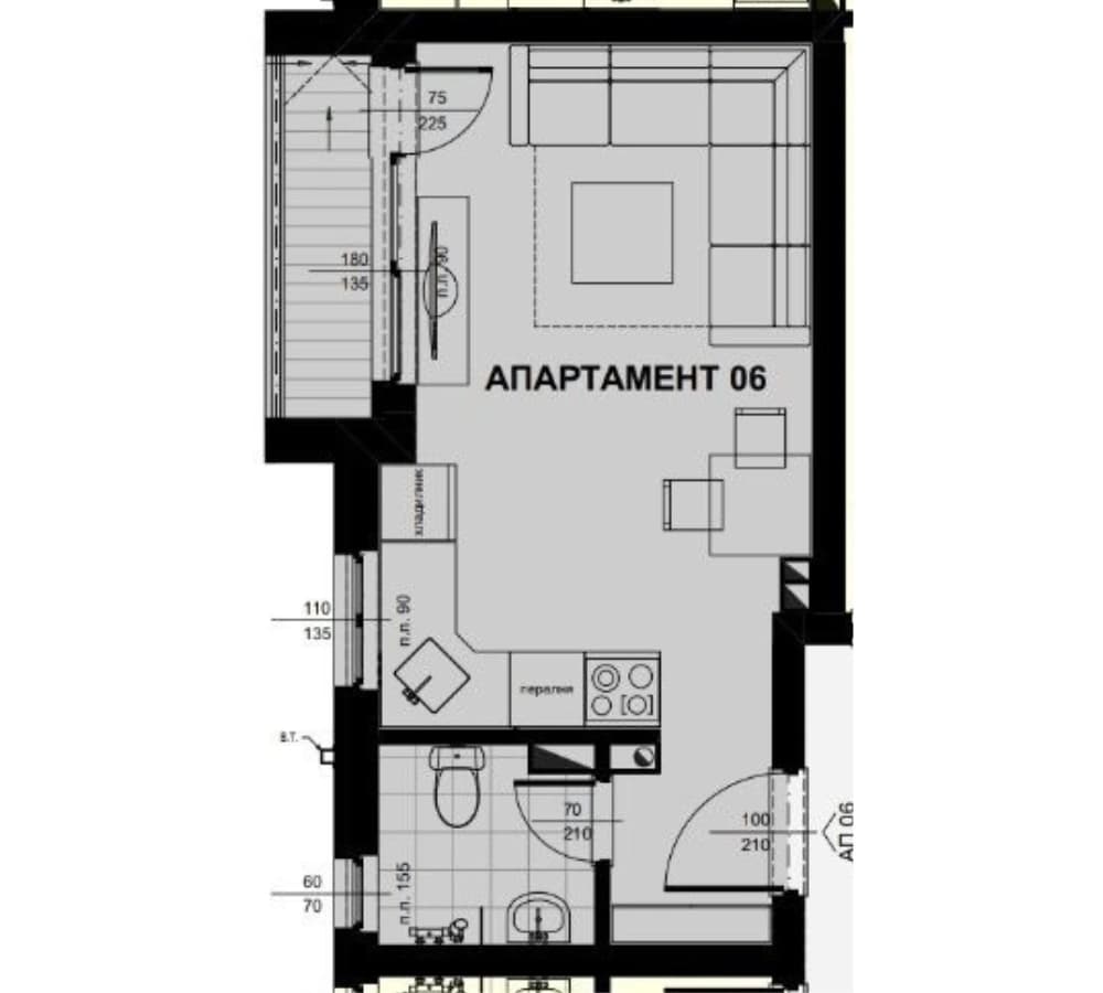 Sunset in the mountains